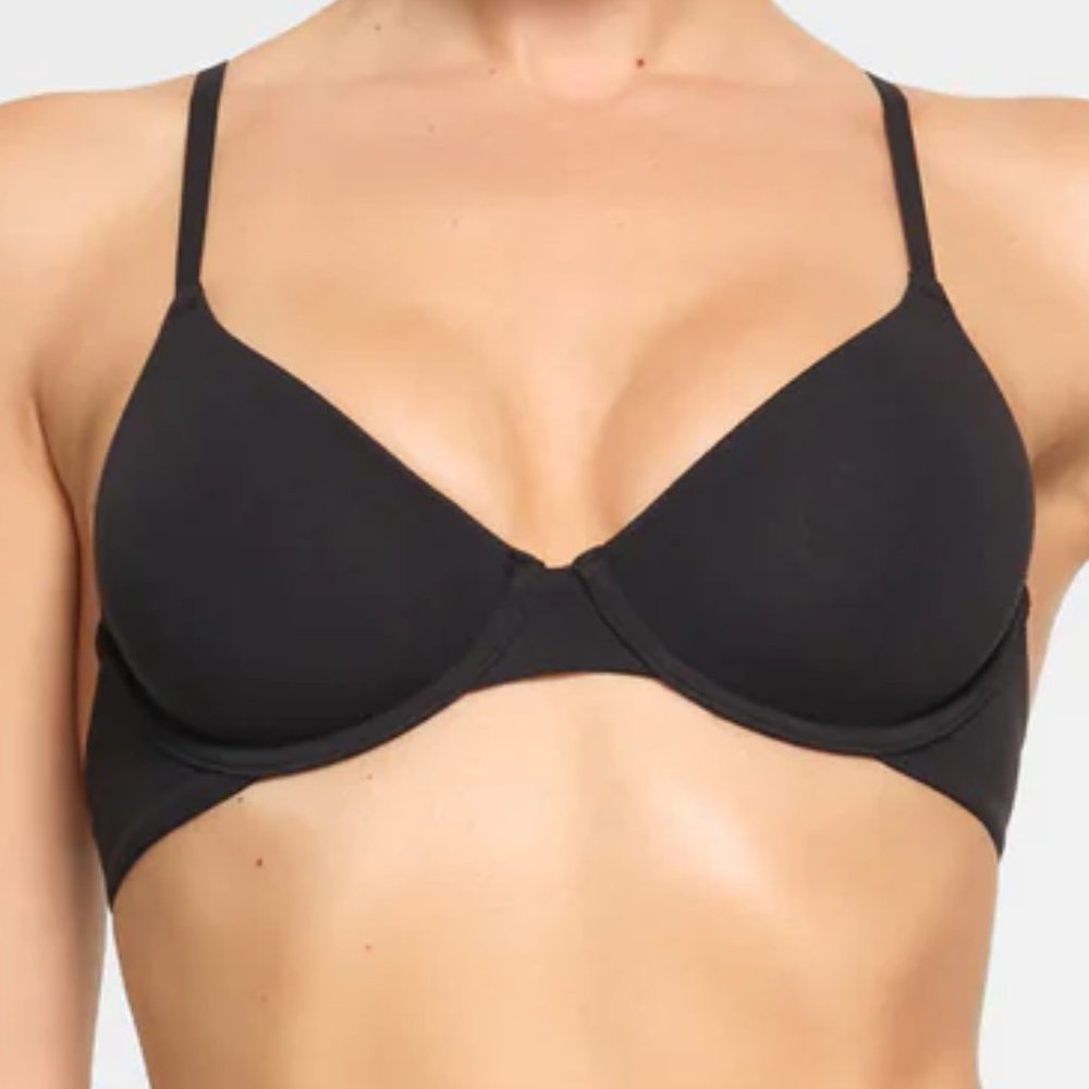 SKIMS COTTON JERSEY T-SHIRT BRA